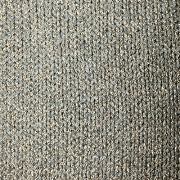Banana Republic Merino Wool Blend Metallic Sweater in Grey/Gold Women’s S - Picture 9 of 9